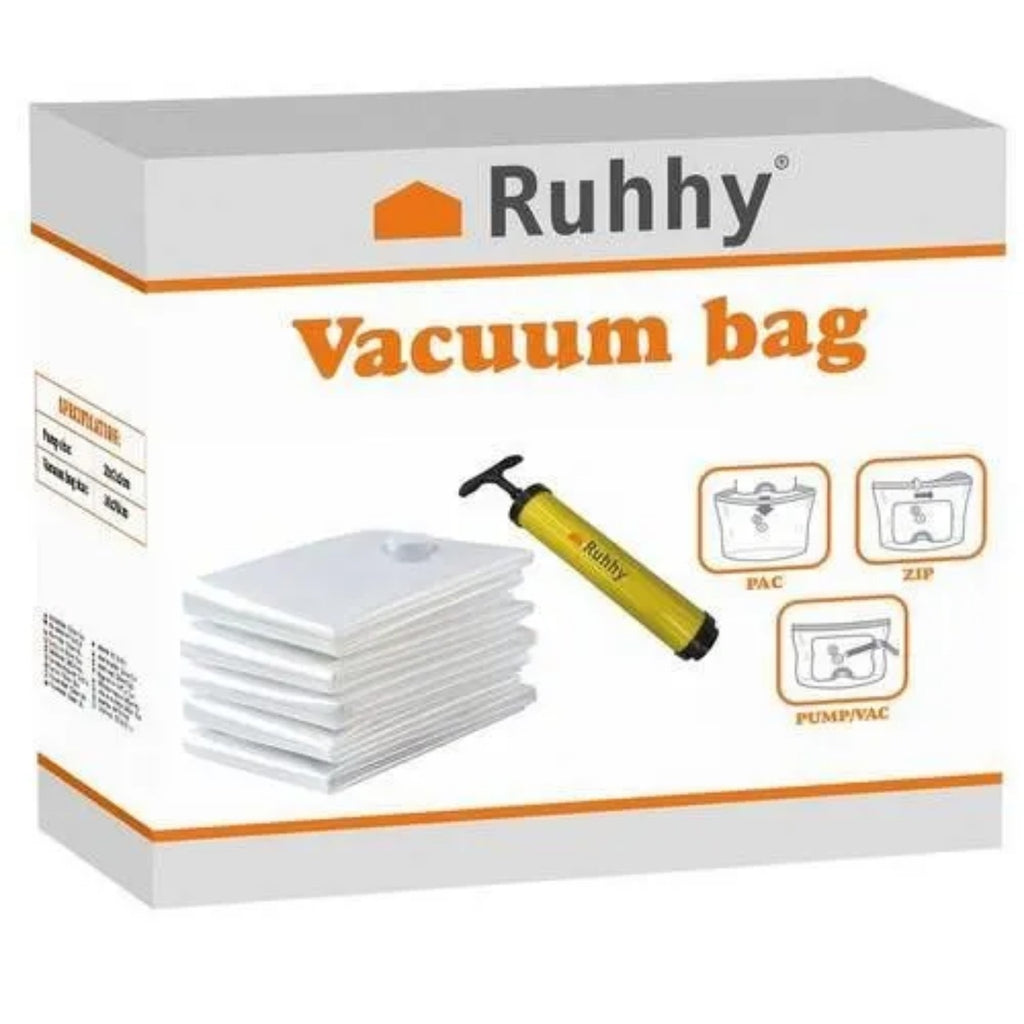 Ruhhy Vakuumbeutel mit Handpumpe – Produktfoto 4