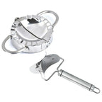 2pcs/set Stainless Steel Dumpling Mould Lazy Must-Ravioli Making Mold Mould Baking Accessories Home Kitchen Dumpling Maker