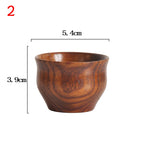 Wooden Big Belly Cups Handmade Natural Spruce Wood Cups Beer Tea Coffee Milk Water Cup Kitchen Bar Drinkware for Kitchen