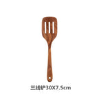 Wooden Spoons For Cooking, Wooden Utensils For Cooking With Utensils Holder, Teak Wooden Kitchen Utensils Set